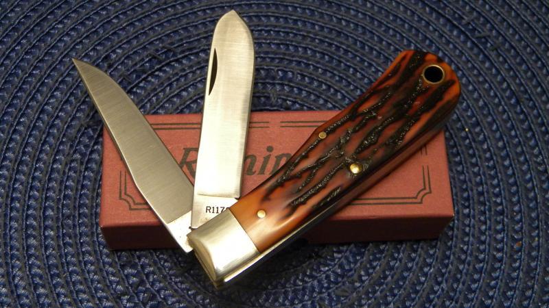 Remington Bullet 1991 R1178 Delrin Mini Trapper Knife in Box