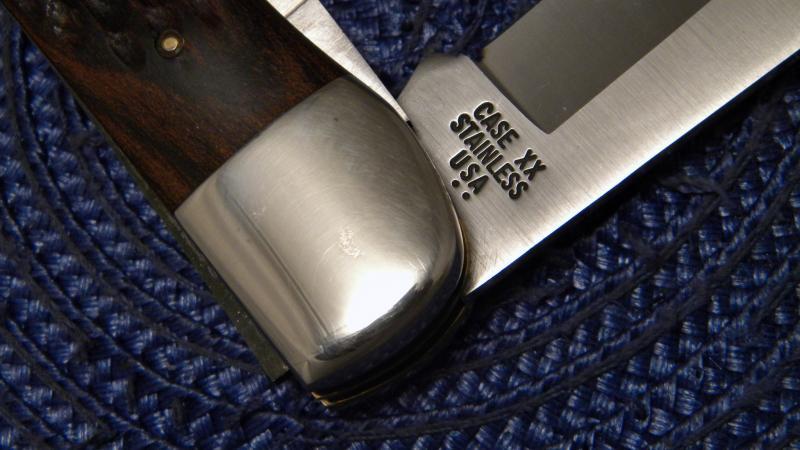 Case XX Stainless USA 2 Dot (1978) Wood 6265 SAB SS Folding Hunter