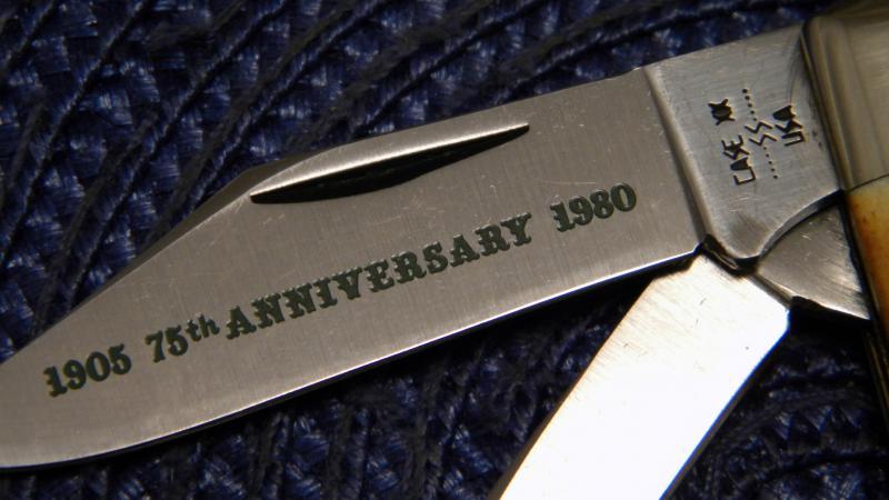 Case XX SS USA 5235 1/2 SSP 10 Dot (1980) 75th Anniversary
