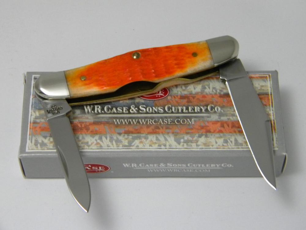 小物 novlinsky.1010 Case XX USA 2010 Orange Bone 62046 1/2 SS Humpback Half