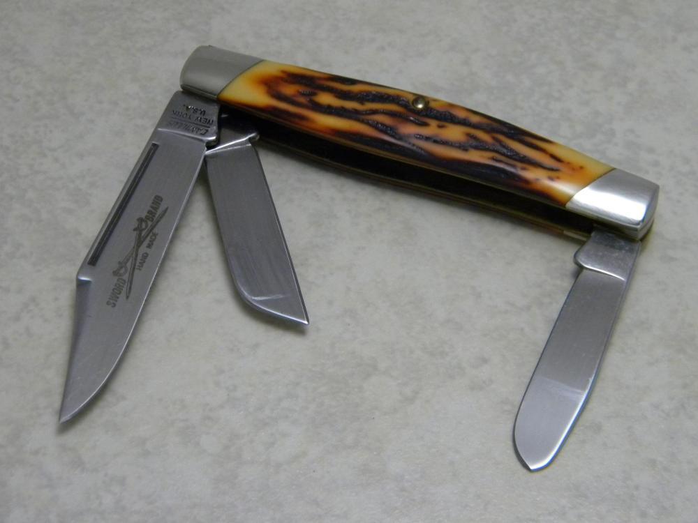 Camillus New York USA Sword Brand 78 Delrin Stockman Knife
