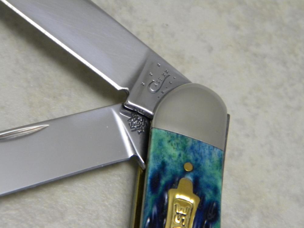 Case XX USA 2012 Hunter Green Bone TB6339 SS Tony Bose 3 Blade