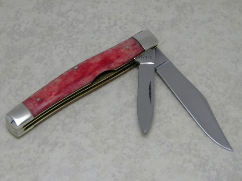 Case XX USA 10 Dot (1980) Smooth Red Appaloosa Bone SR6244 2
