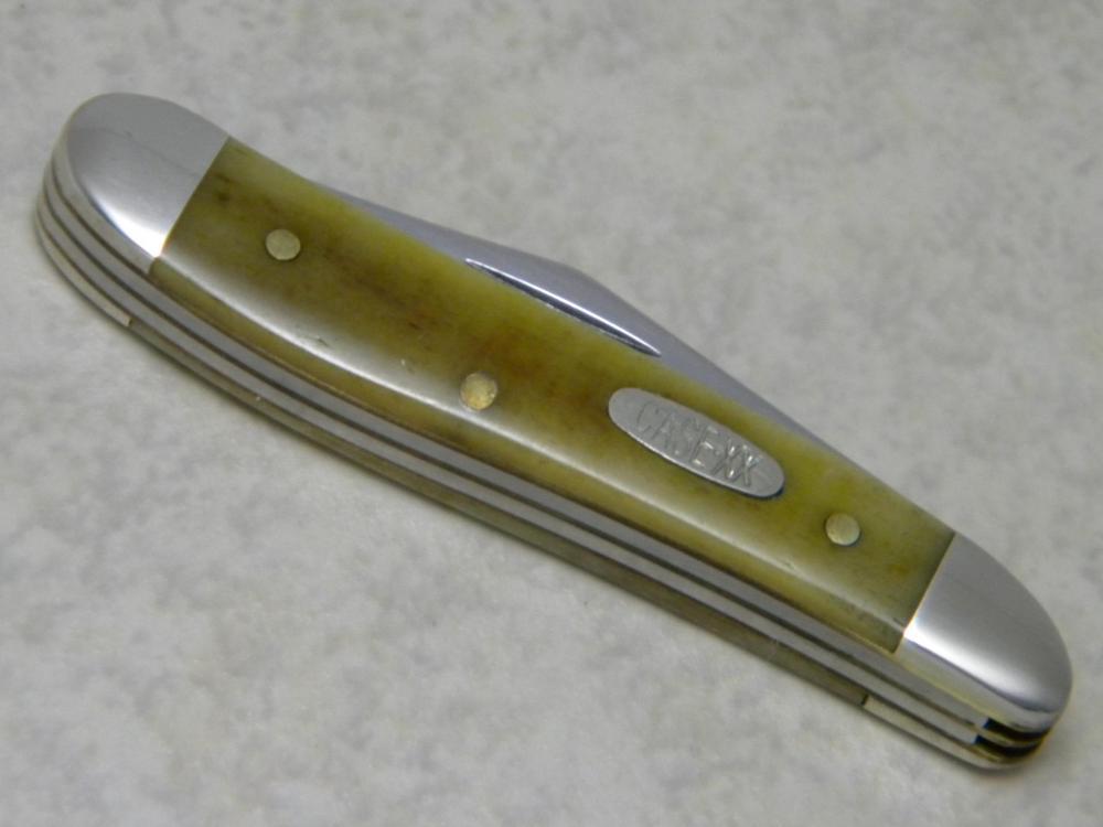 Case XX USA 3 Dot (1997) Smooth Bone 6220 SS Peanut Knife