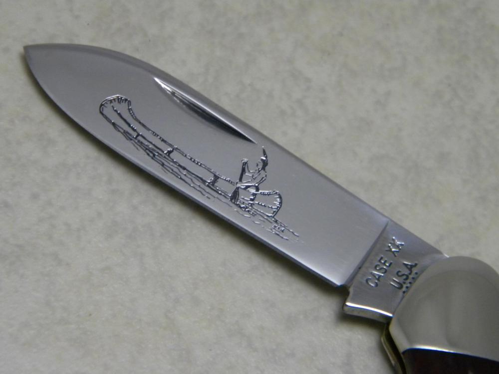 Case XX USA 5 Dot (1975) Bone 62131 Canoe Knife