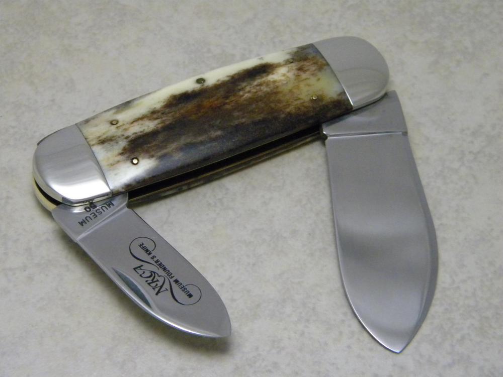 Case XX SS USA 10 Dot (1980) Appaloosa Bone 6250 NKCA Museum