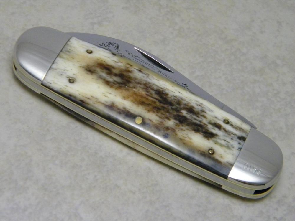 Case XX SS USA 10 Dot (1980) Appaloosa Bone 6250 NKCA Museum