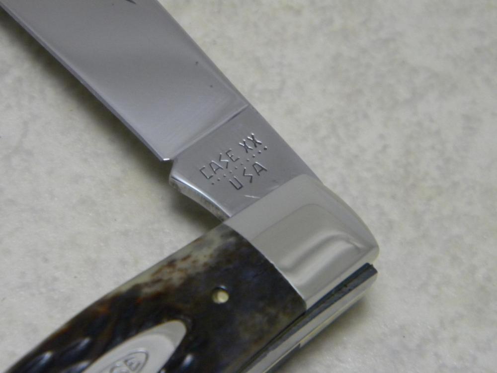 Case XX USA 10 Dot (1980) Bone 6275 SP Moose Knife