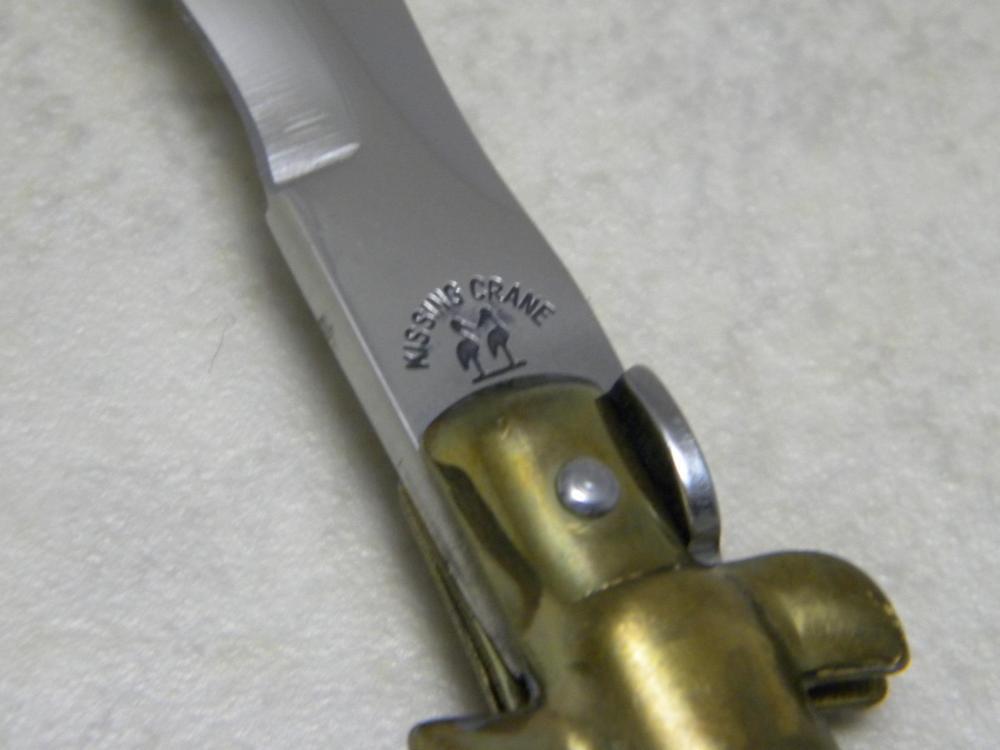 Kissing Crane Germany KC47 Stag Kriss Blade Lockback