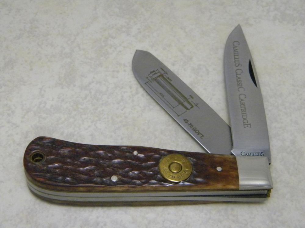 Camillus NY USA CCC-1 Bone Classic Cartridge 45-70 GOV'T