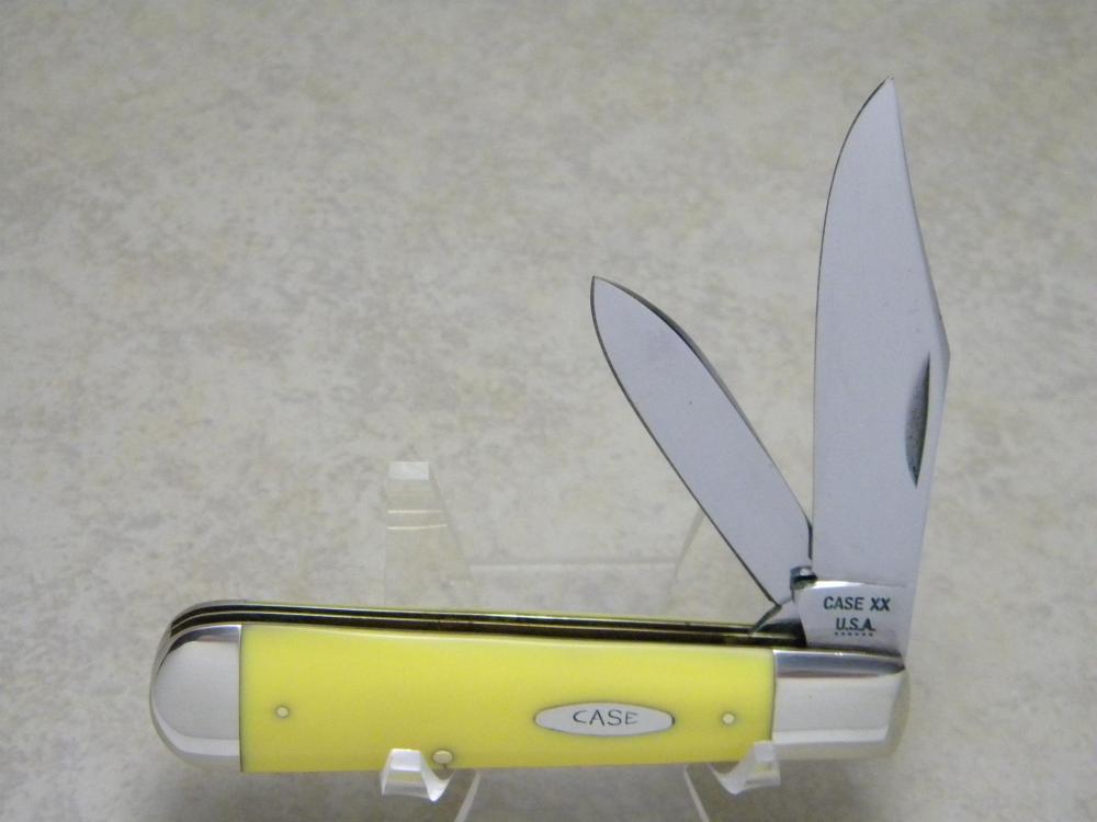 Case XX USA 6 Dot (1974) Yellow 3299 1/2 Large Jack Knife
