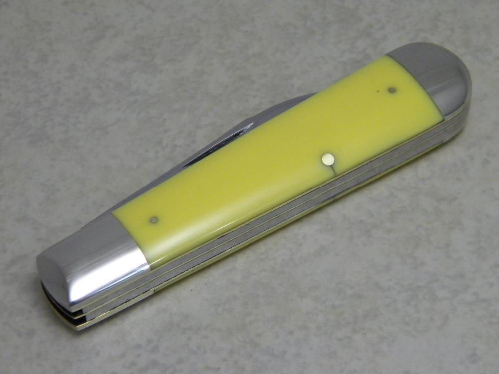 Case XX USA 6 Dot (1974) Yellow 3299 1/2 Large Jack Knife