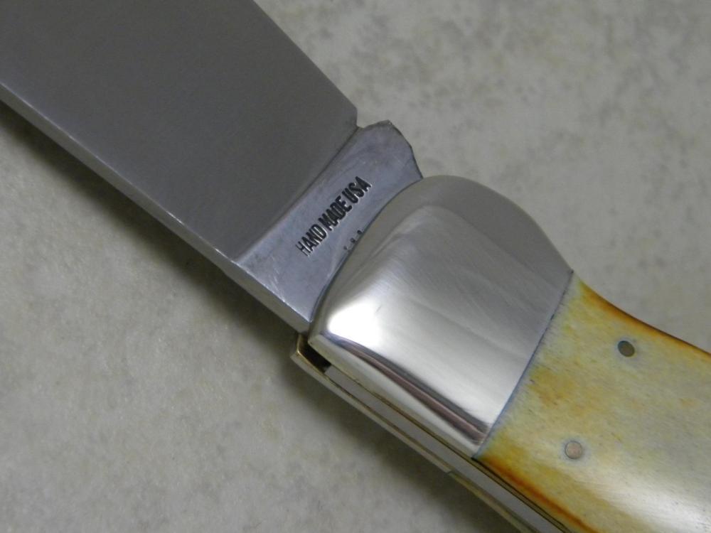 Case XX Stainless USA 3 Dot (1977) Stag 5172 SSP Blue Scroll Case XX Stainless USA 3 Dot (1977) Stag 5172 SSP Blue Scroll