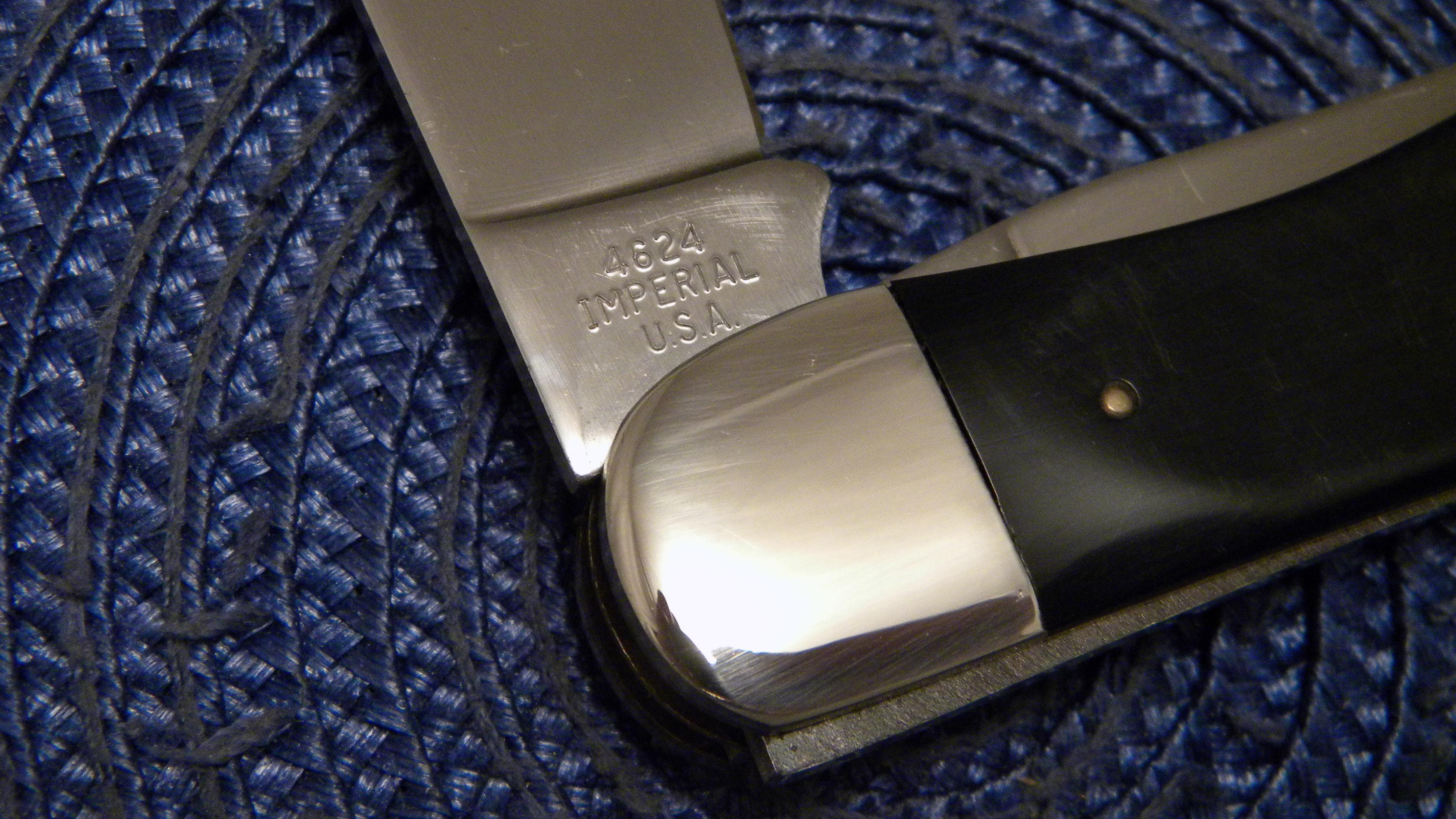 Frontier Imperial USA 4624 Black Folding Hunter Knife