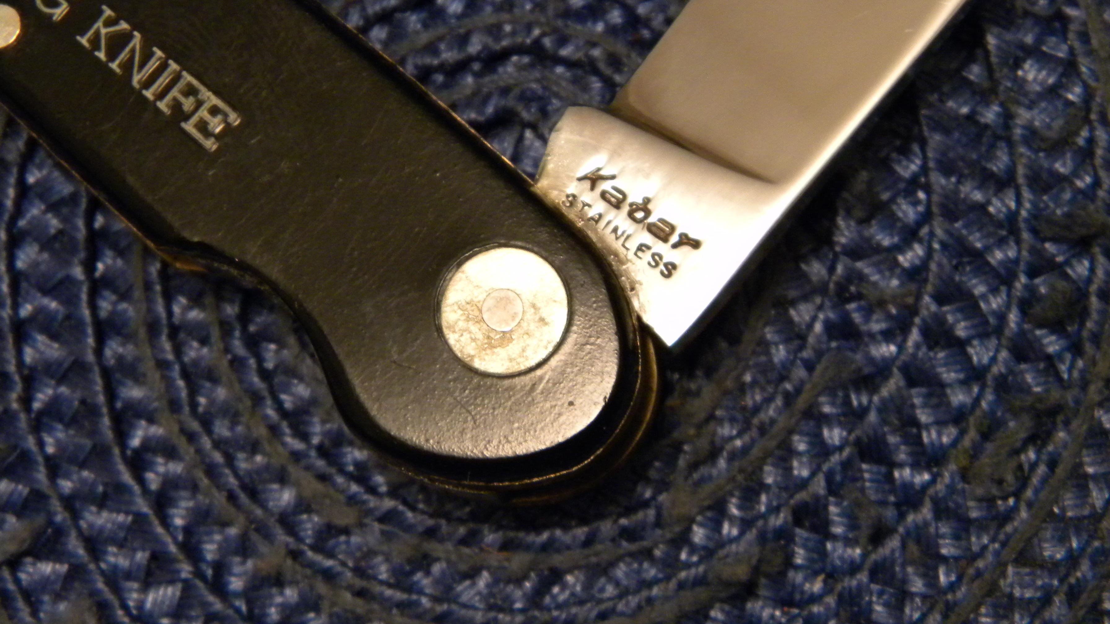 Kabar Stainless Black Marlin Spike Rigging Knife