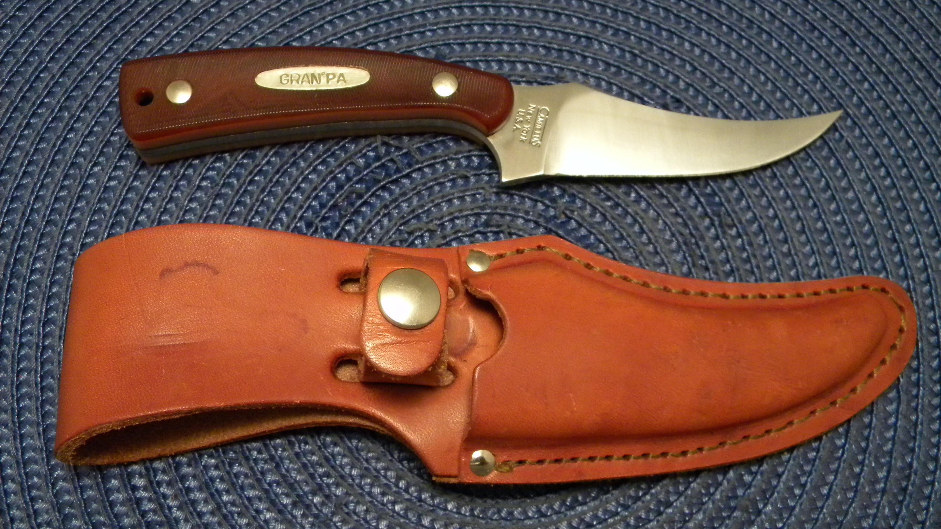CAMILLUS New York USA Folding #11 Lok-Back Knife RARE Miner