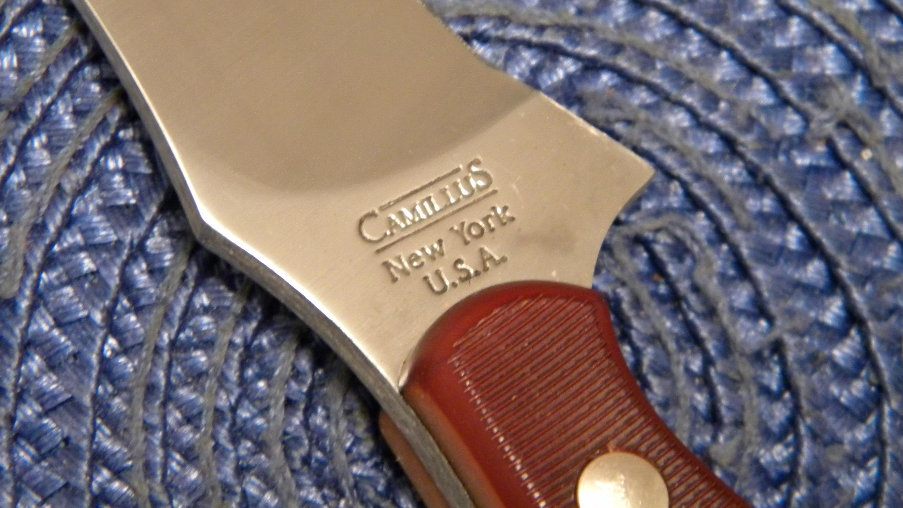 鹿山利明 大八丁 希少鼈甲ハンドル 未使用・美品 （Vtg Camillus New 