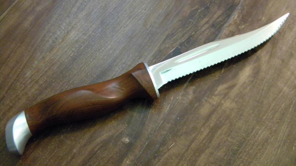 Cutco 1069 Sportsman Camping, Hunting & Fishing Fixed Blade Knife & Sheath