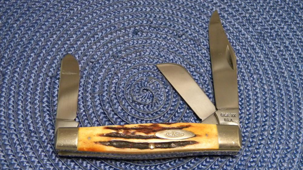 Case XX USA 1965-1969 Stag 5375 Stockman Knife