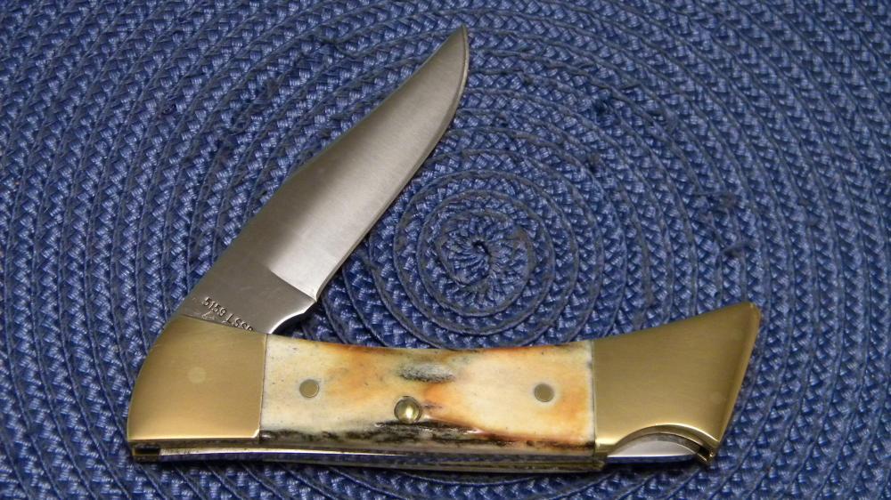 Case XX SS USA 10 Dot (1980) Stag 5159 LSSP Hammerhead Lockback Knife