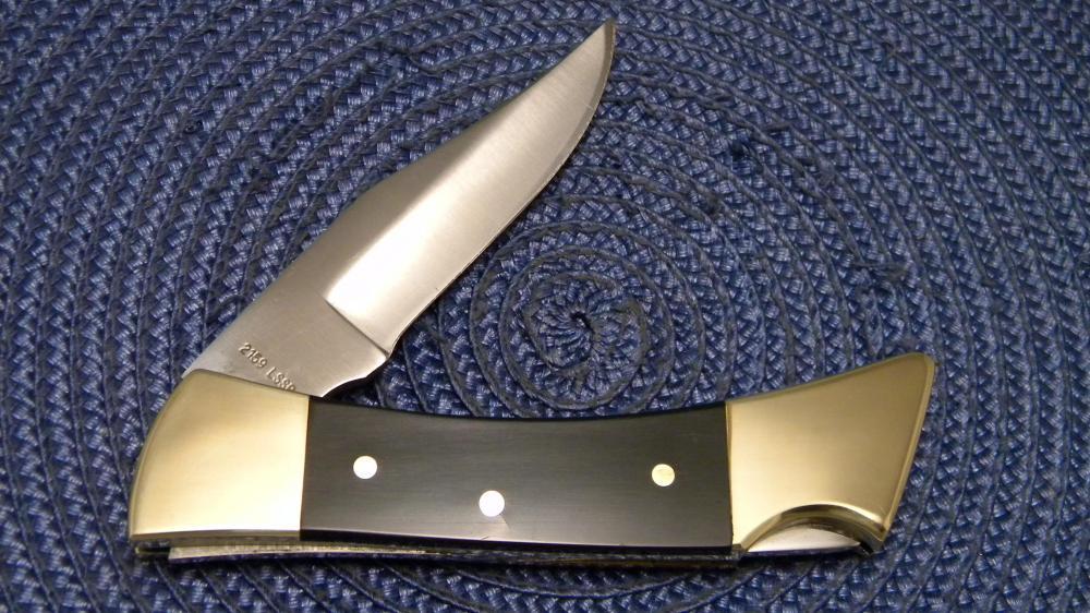 Case XX SS USA 6 Dot (1984) 2159 LSSP Lockback Knife & Pouch