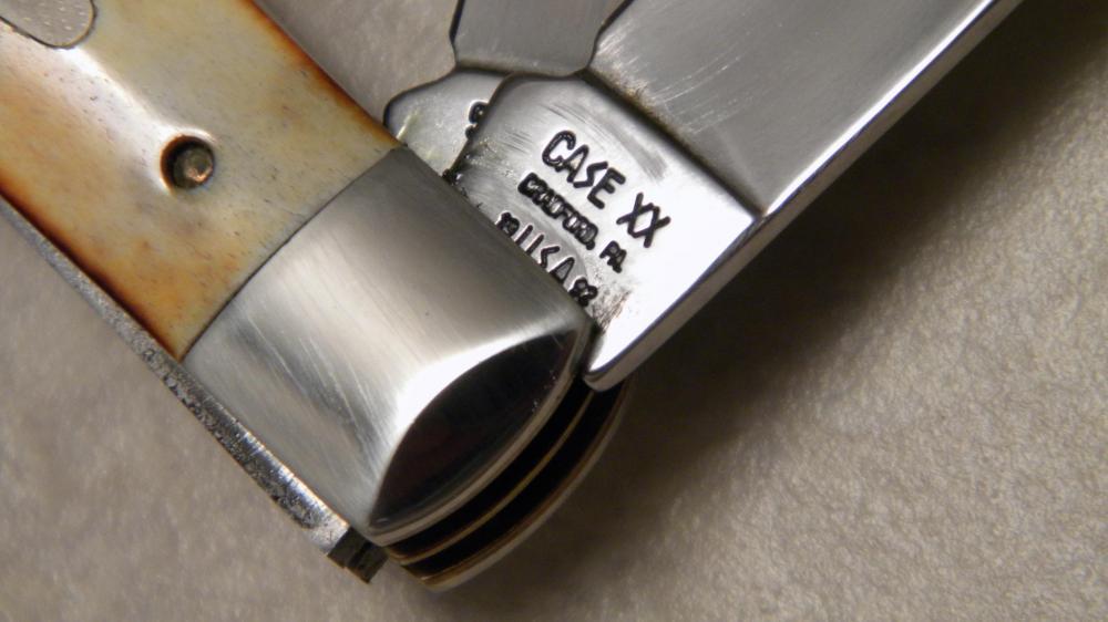 Case XX Bradford PA USA 1992 Stag 5254 SSP Trapper Knife