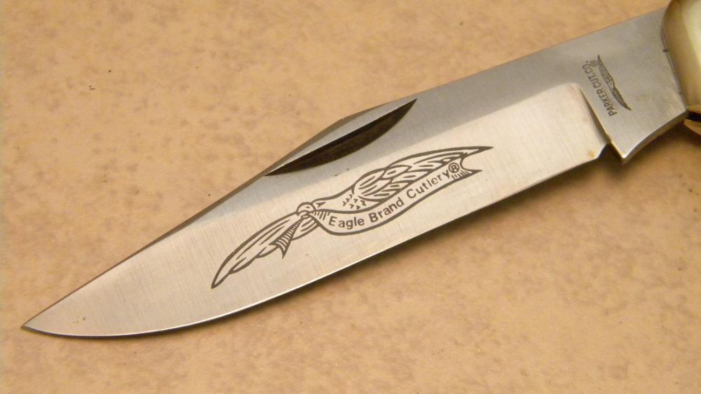 Details about   Mint Parker Cutlery Eagle Brand Whittler Genuine Stag “First Monday” K-83 
