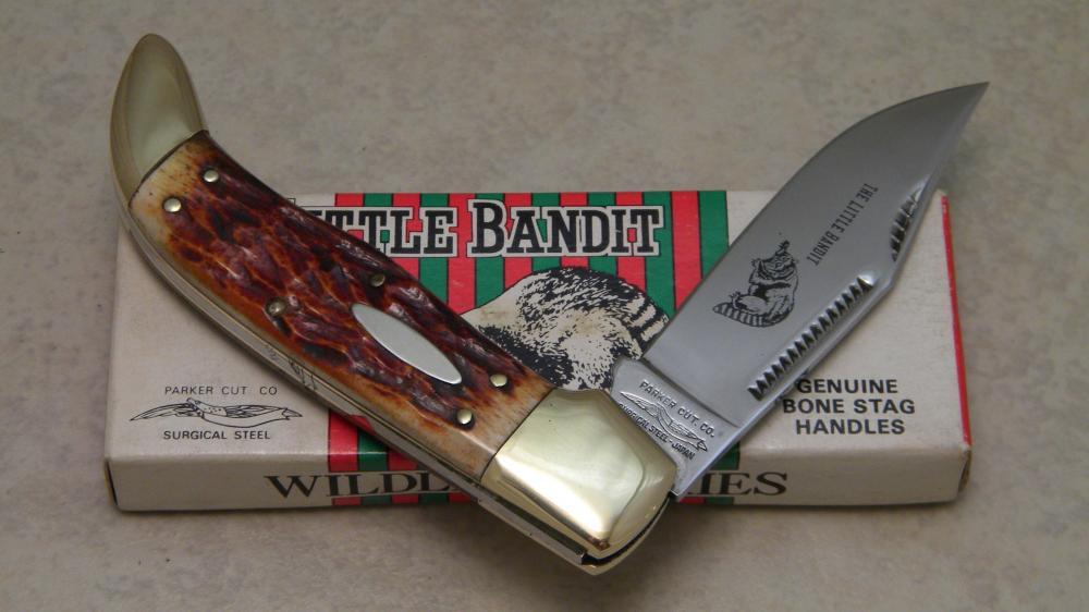 Parker Cut Co Surgical Steel Japan Smooth Bone Stag 
