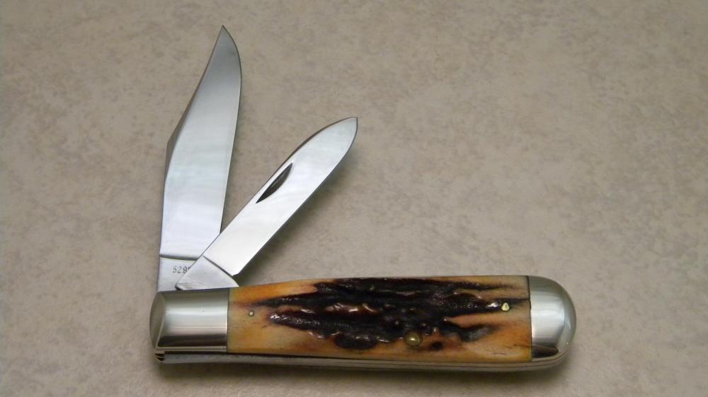 Case XX USA 10 Dot (1970) Stag 5299 1/2 Large Jack Knife