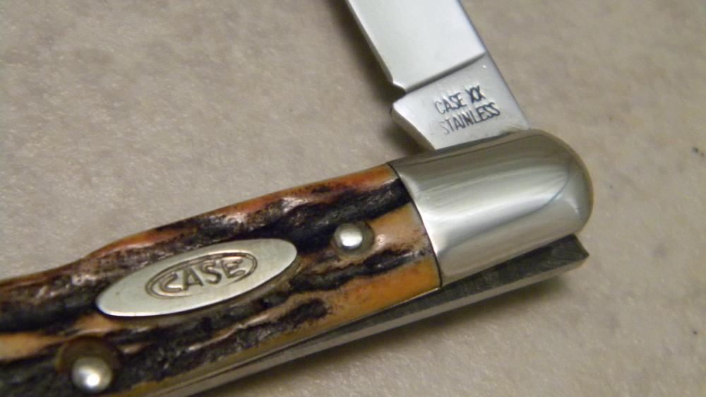 Case XX Stainless 194064 Stag 05263 SS Eisenhower Knife