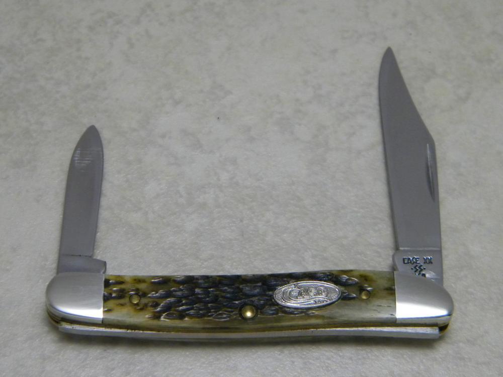 コード付きソージキ古い Case XX SS USA 2 Dot (1988) Green Bone G62087 PEN 2 Blade
