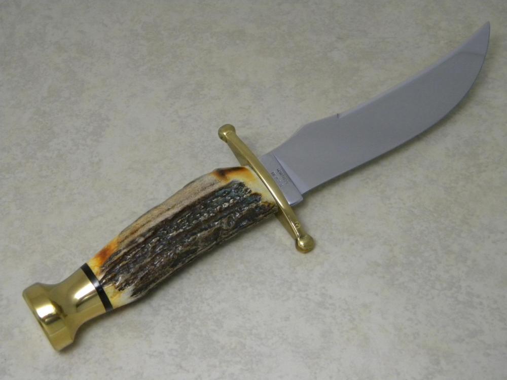 Case XX USA Stag Kodiak Hunter Fixed Blade Sheath Knife c.19801981
