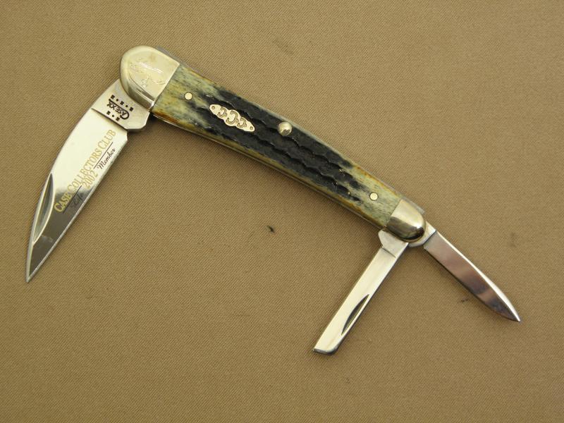 Case Collector’s Club 2002 Life Member Annual Club Knife
