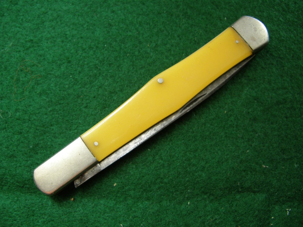 Vintage Ka Bar Slim Cokebottle Knife Very Nice