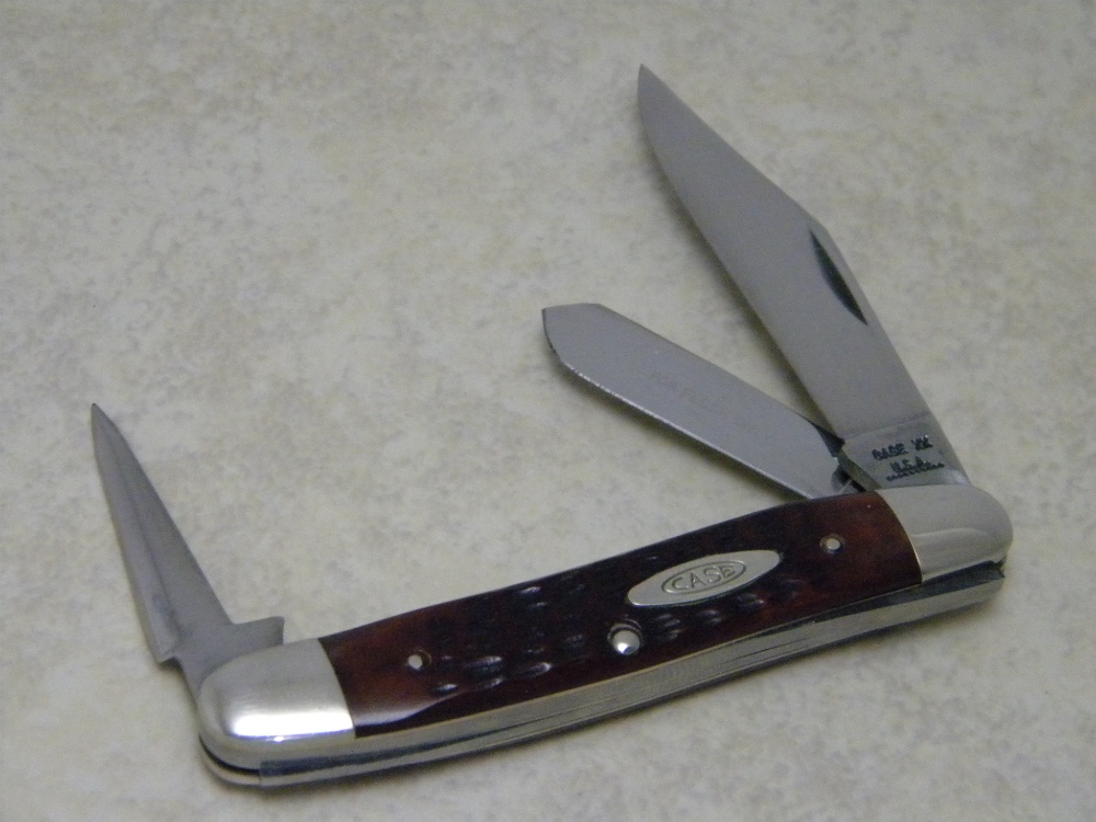 Case XX USA 10 Dot (1970) Pretty Bone 6347PU Punch Blade