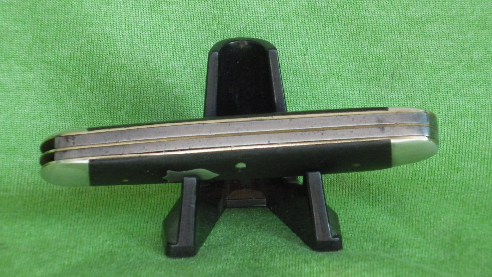 E.C. Simmons Keen Kutter Small Jack knife Ebony Handles Federal Shield