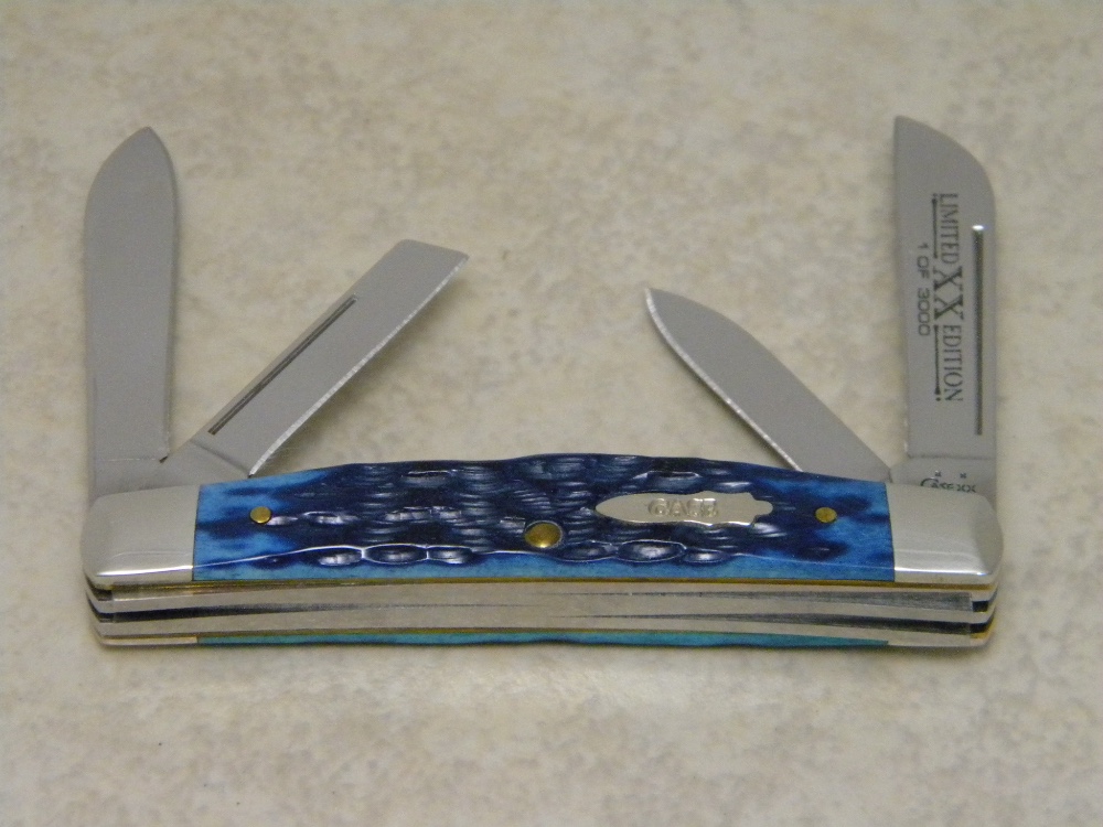 週末限定ンセール USA XX Case 2006 Limited SS 64052 Bone Blue Caribbean ウイスキー