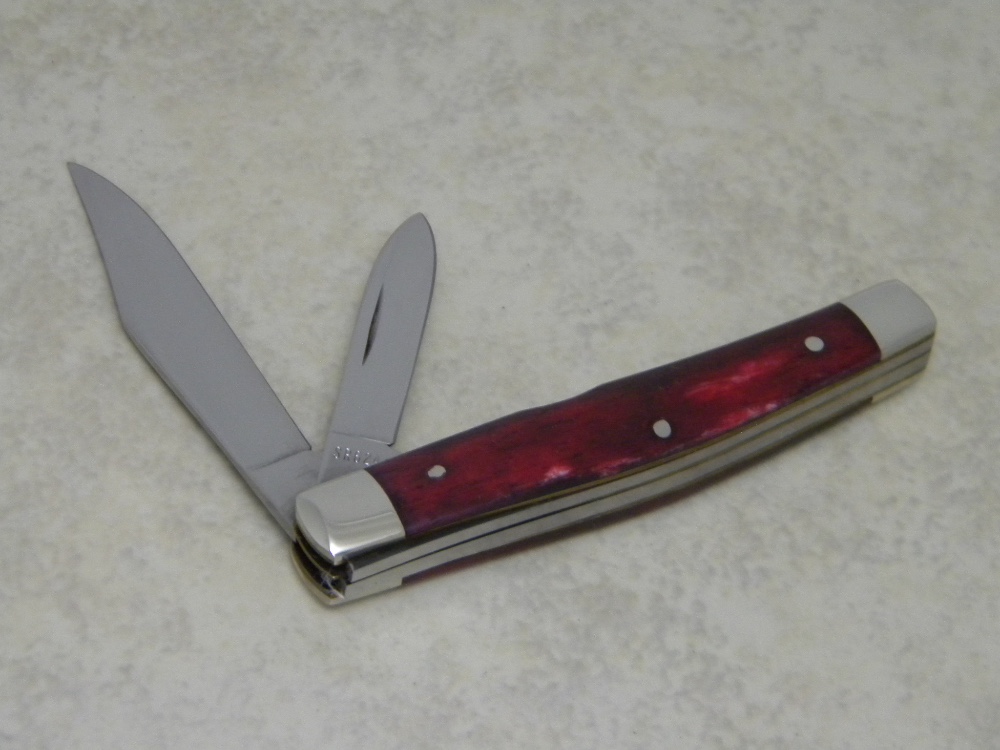 Case XX USA 10 Dot (1980) Smooth Red Appaloosa Bone SR6244 2