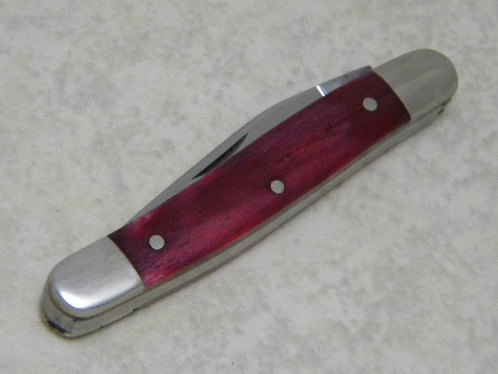 Case XX USA 1 Dot (1979) Smooth Red Appaloosa Bone SR62027