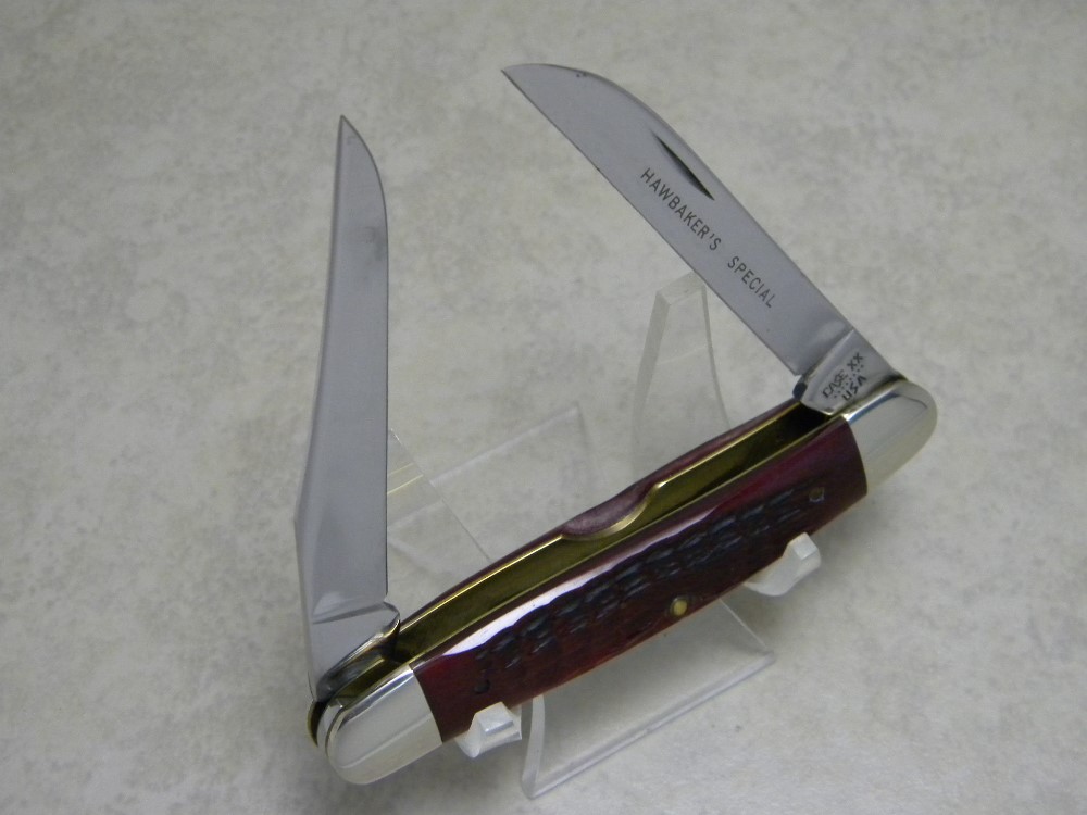 Case XX USA 8 Dot Hawbaker's Special "R" Improved Muskrat Knife