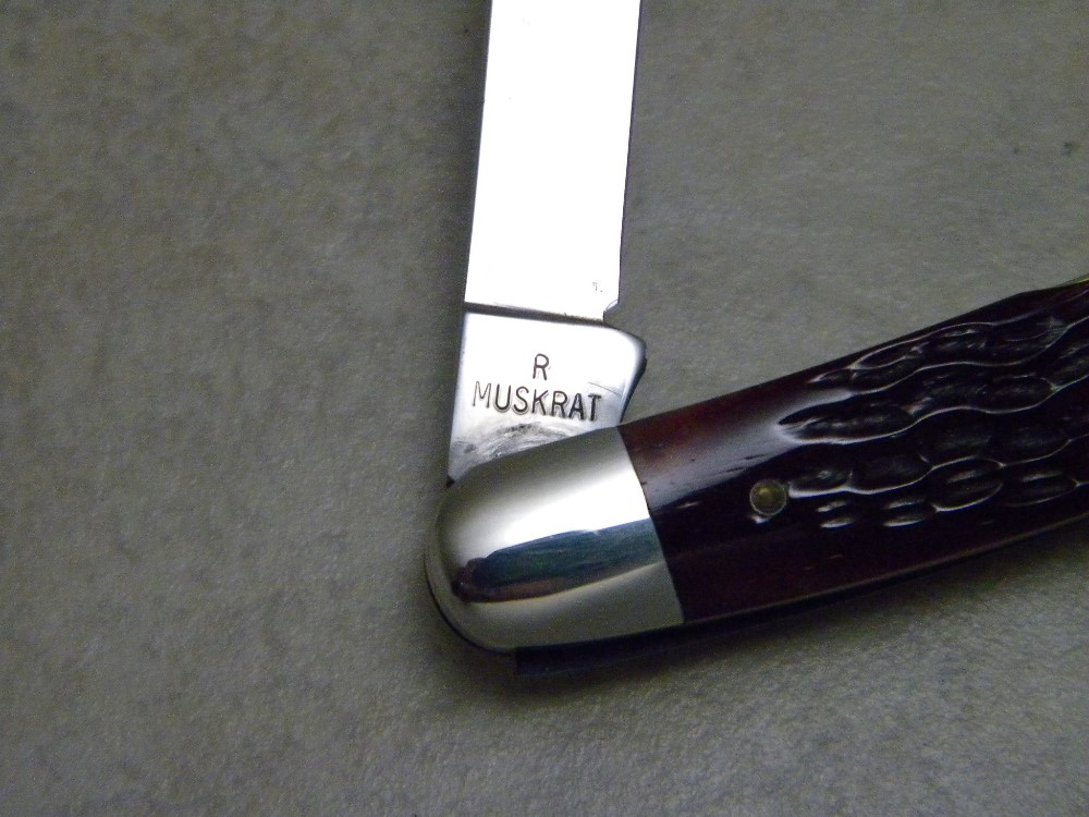 Case XX USA 8 Dot Hawbaker's Special "R" Improved Muskrat Knife