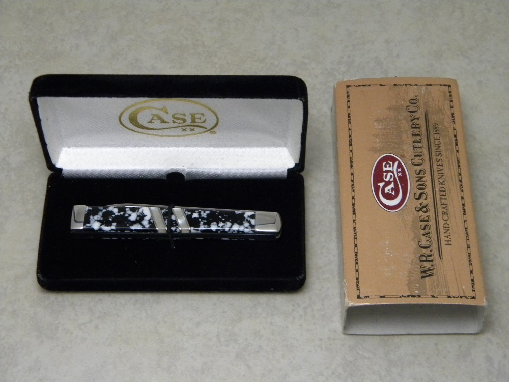 Case XX USA 2006 Black & White Jasper EX185 SS Exotic Doctor's