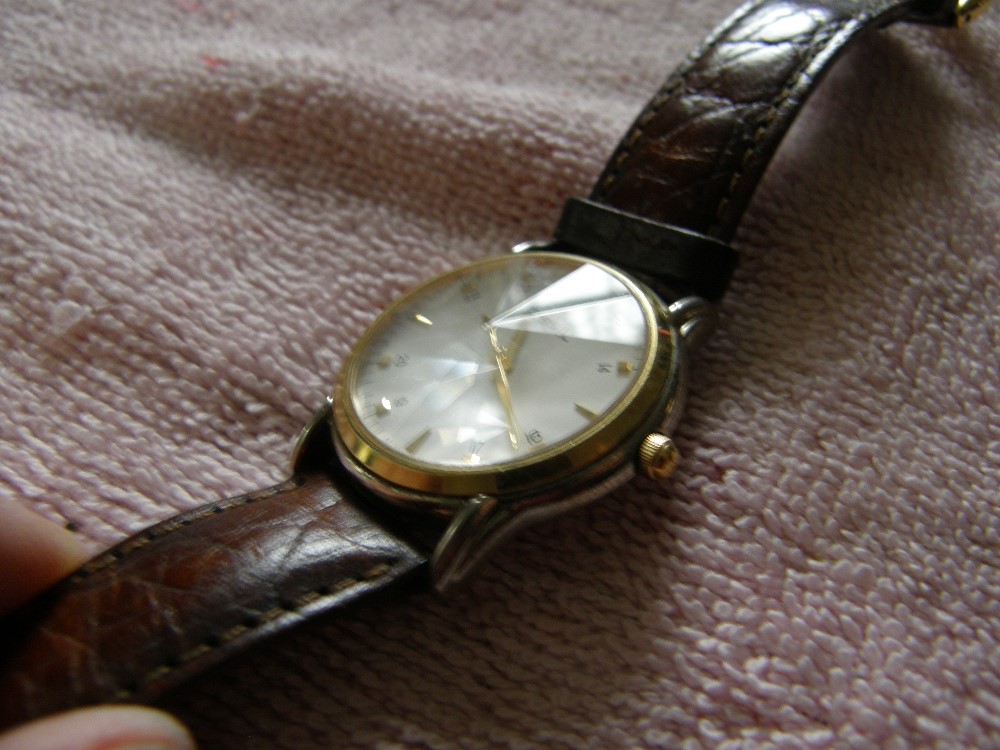 Rare Fossil Prism Crystal Watch-Self 