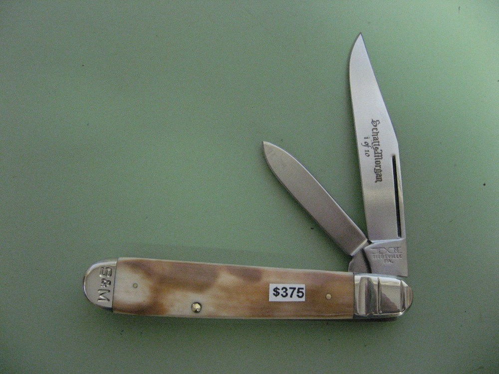 SCHATT & MAMMOTH IVORY ENGLISH JACK KNIFE