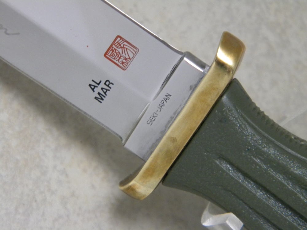 Al Mar Seki Japan Green Model 4002 AF Applegate / Fairbairn Fighting