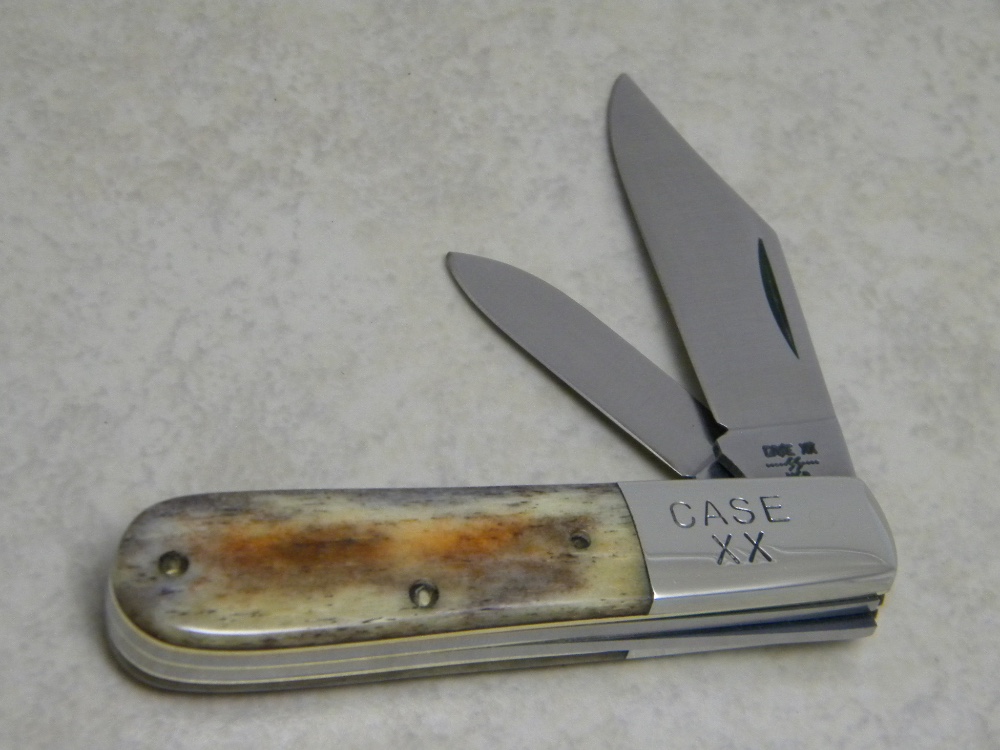 Case XX SS USA 9 Dot (1981) Appaloosa Bone A62009 1/2 Barlow