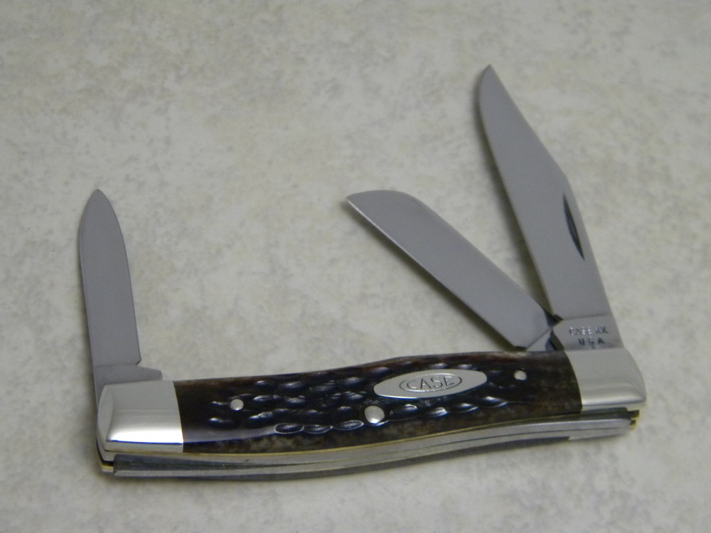 Case XX USA 1 Dot (1979) Bone 63032 Stockman Knife