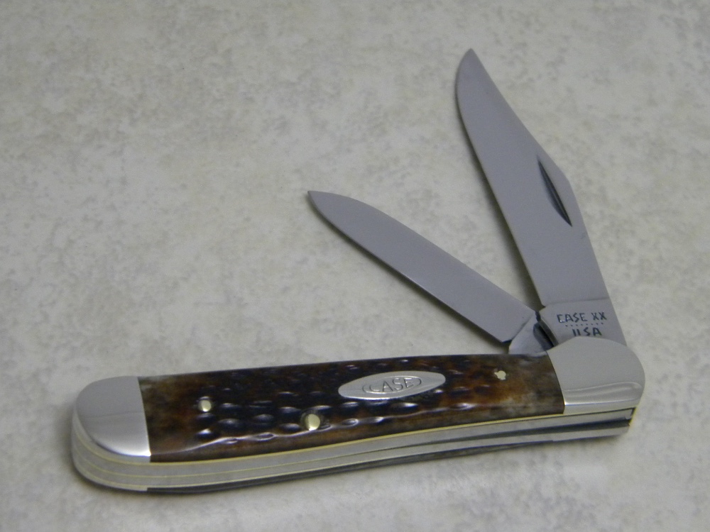 Case XX USA 8 Dot (1982) Bone 6249 Carbon Steel Copperhead Knife