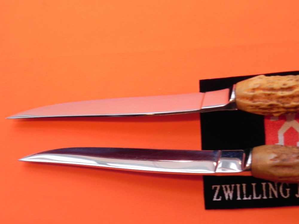 Vintage, J.A. Henckels Friodur Set of 2 Steak Knives, Made in Solingen