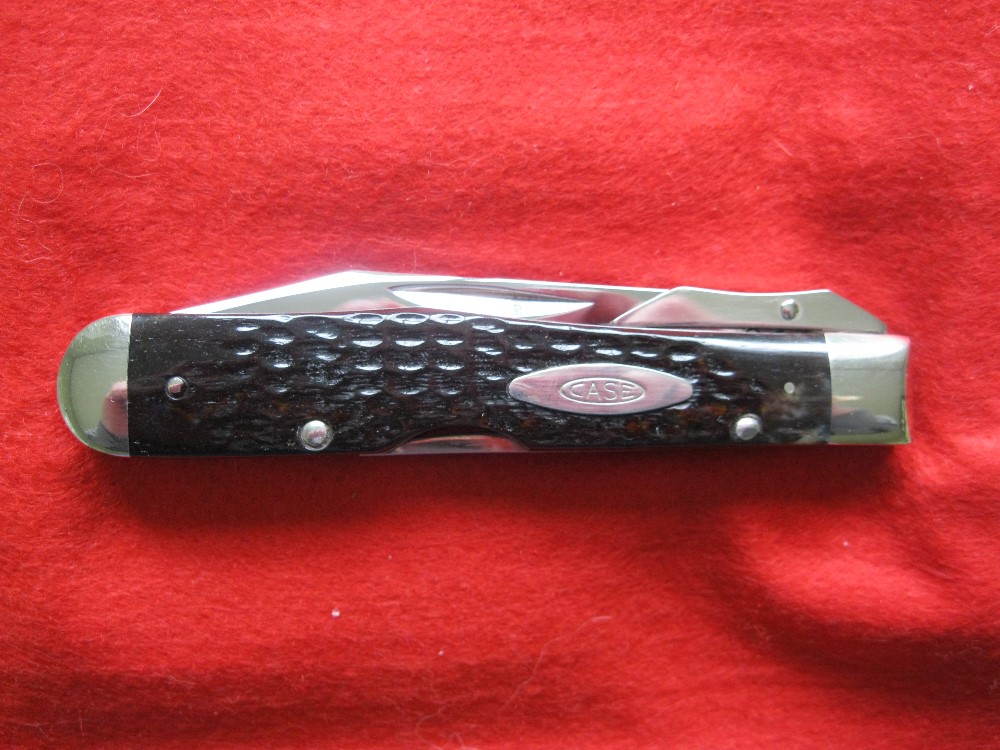 Case Knife XX USA 6111-1/2 Cheetah Swinguard 3-Dot 1977 Knife